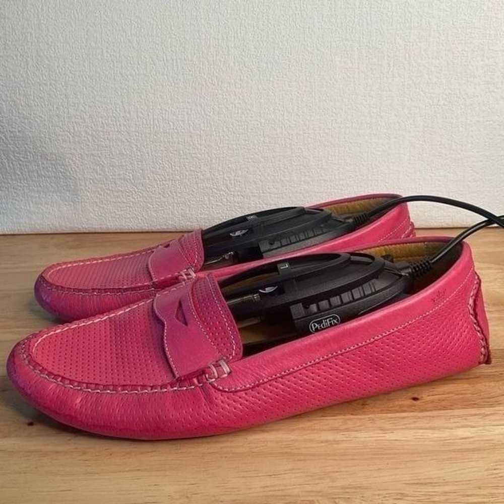 Peter Millar Women’s Pink Loafers 9M Perforated L… - image 6