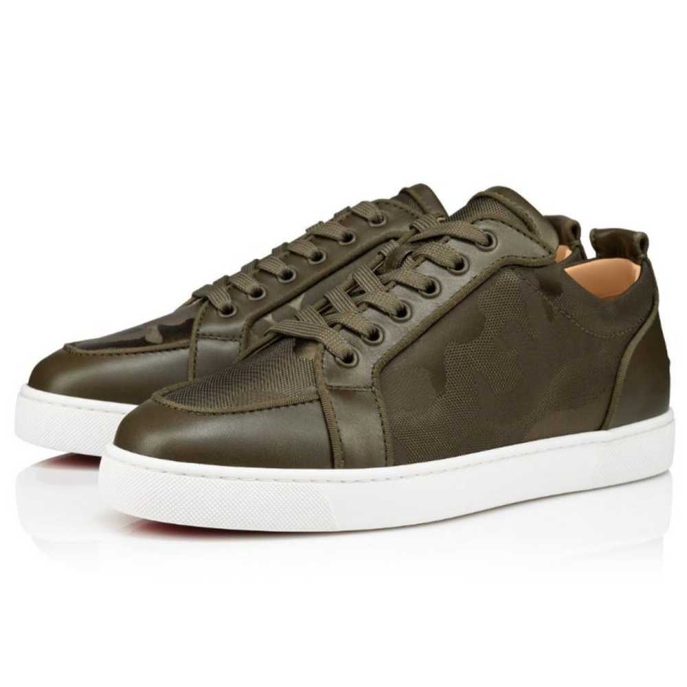 Christian Louboutin Leather low trainers - image 2