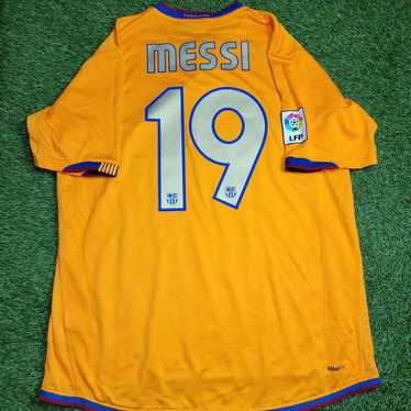 Nike Messi Barcelona 2006 2007 Away Soccer Jersey… - image 1