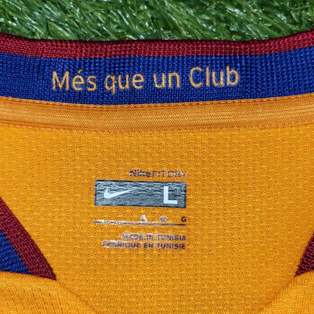 Nike Messi Barcelona 2006 2007 Away Soccer Jersey… - image 5