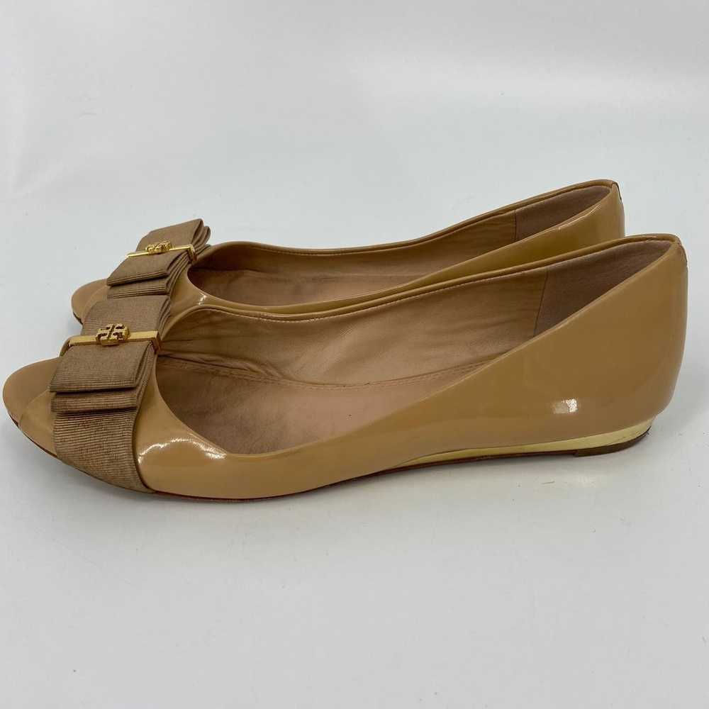 Tory Burch Trudy Bow Ballet Flats Patent Leather … - image 4