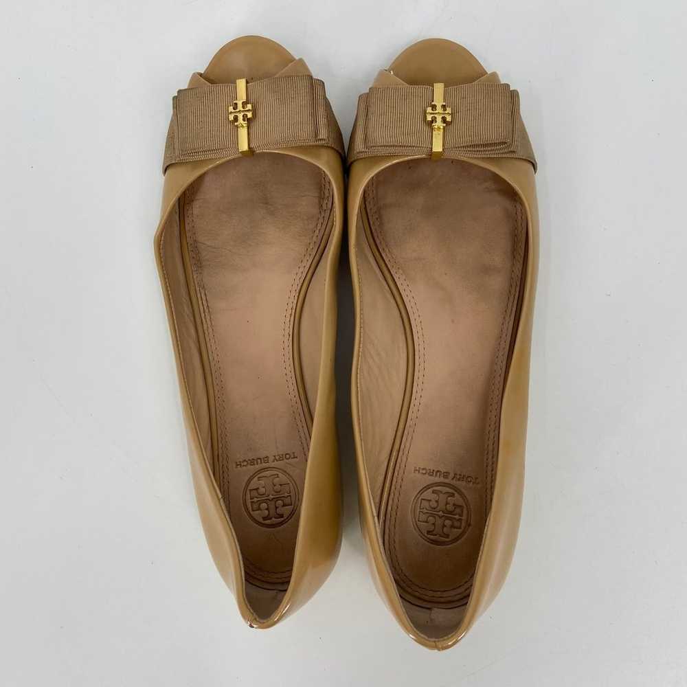 Tory Burch Trudy Bow Ballet Flats Patent Leather … - image 5