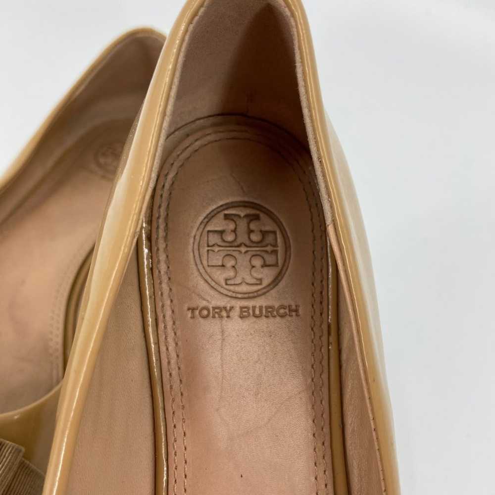 Tory Burch Trudy Bow Ballet Flats Patent Leather … - image 7