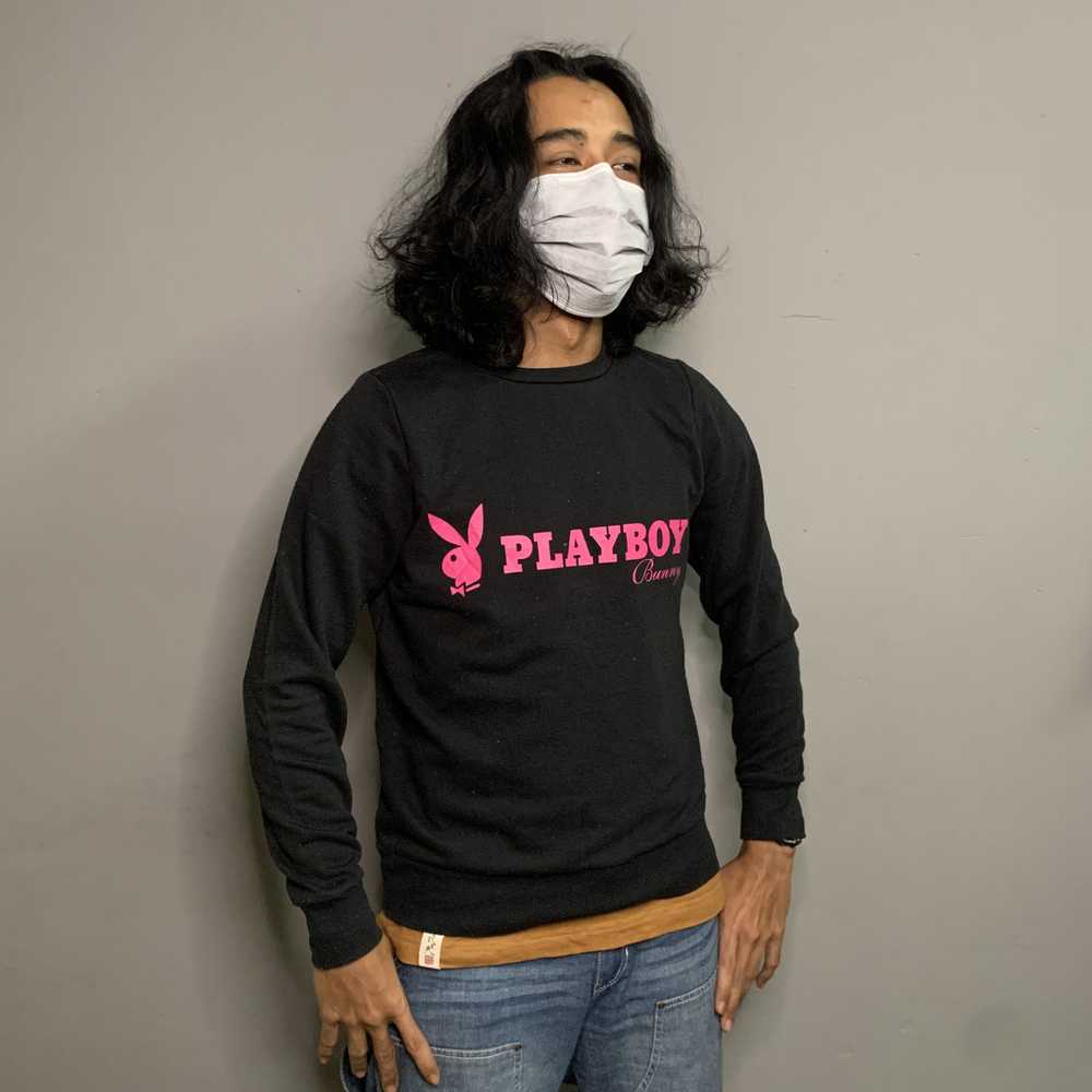 Playboy × Streetwear Playboy Bunny Crewneck Sweat… - image 1