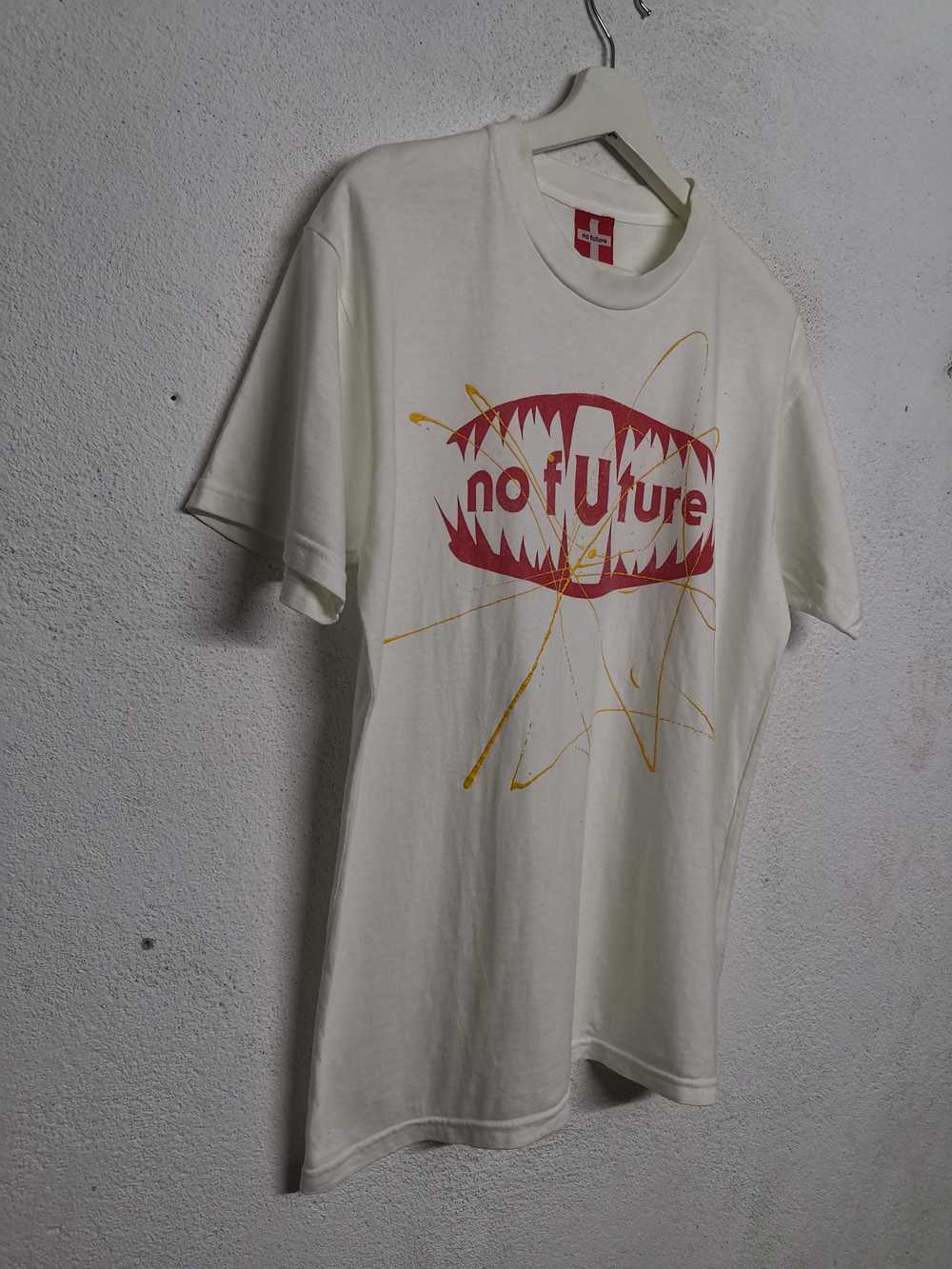 No Future × Streetwear No Future White Tee - image 2