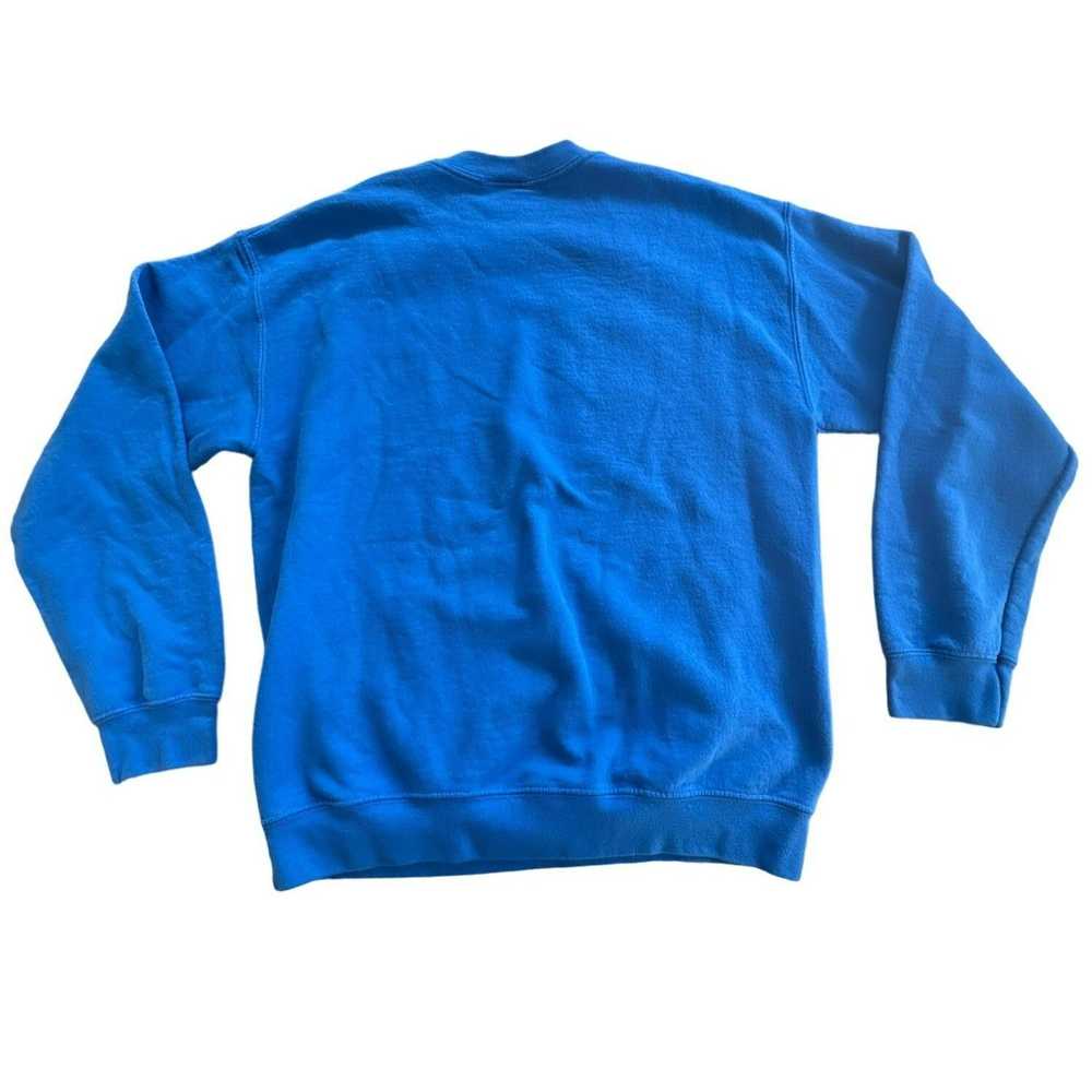 Obey Obey Records Blue Sweatshirt Crewneck Size M… - image 3