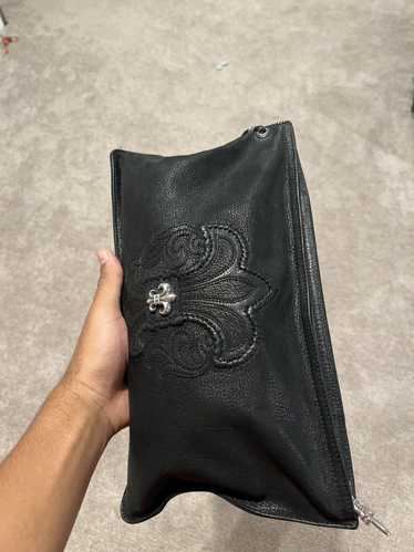 Chrome Hearts Chrome Hearts Fleur Flat Clutch Bag