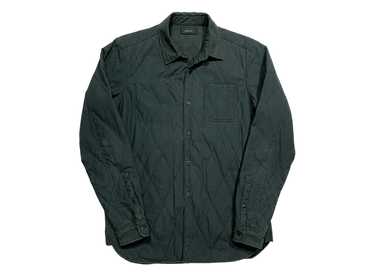 undercover flannel shirt jacket アンダーカバー POST JUNK / 00's UNDERCOVER “SCAB / ONE OFF” Black-Dye