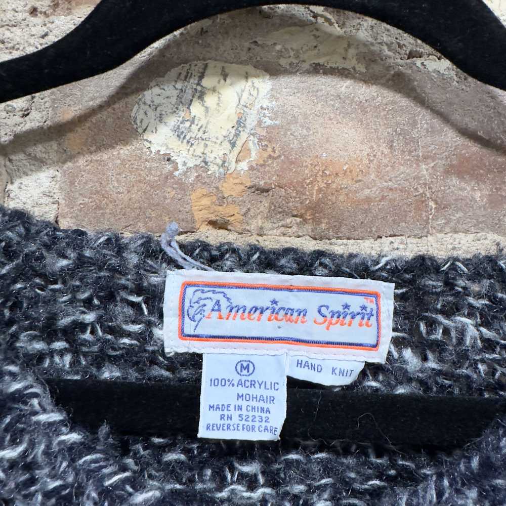 Vintage 1980S AMERICAN SPIRIT ACRYLIC MOHAIR SWEA… - image 6