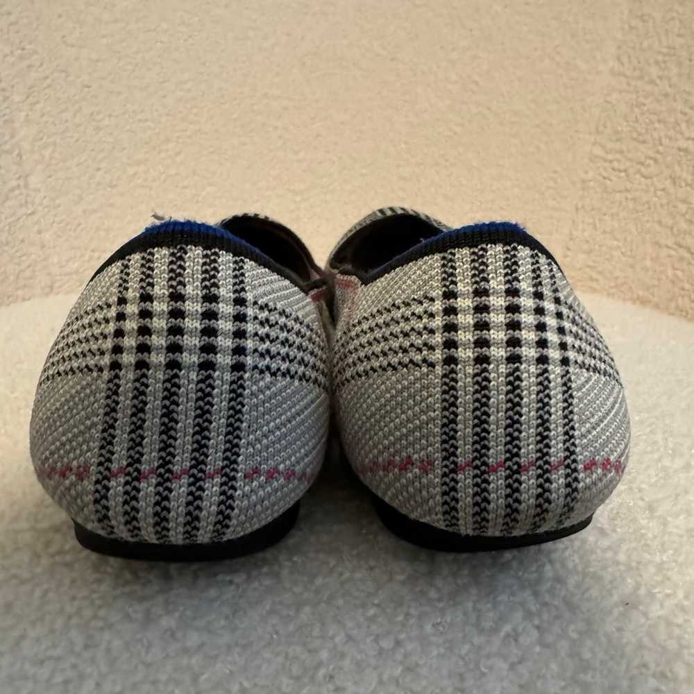 Rothy's Shoes Rothys Grey Glen Plaid Flats 9.5 - image 3