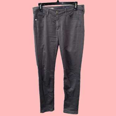 Vintage Luxurious Gray The Prima Cigarette Pants … - image 1