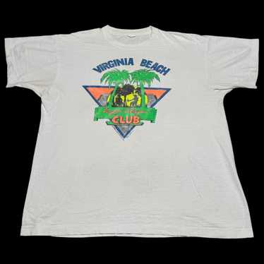 Tee Shirt × Vintage Vintage 1988 Virginia Beach L… - image 1