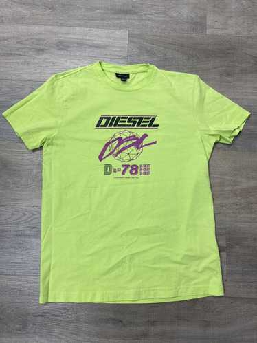 Diesel Diesel medium t shirt lime green