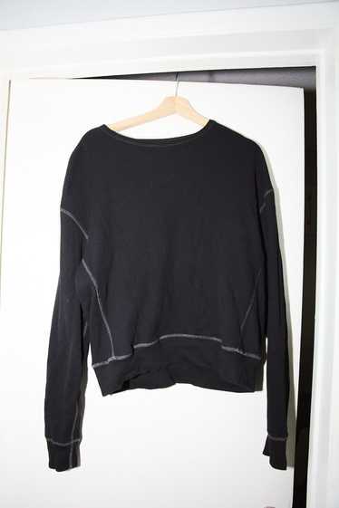 Kotn kotn Atlas Sweatshirt Black with Contrast sti