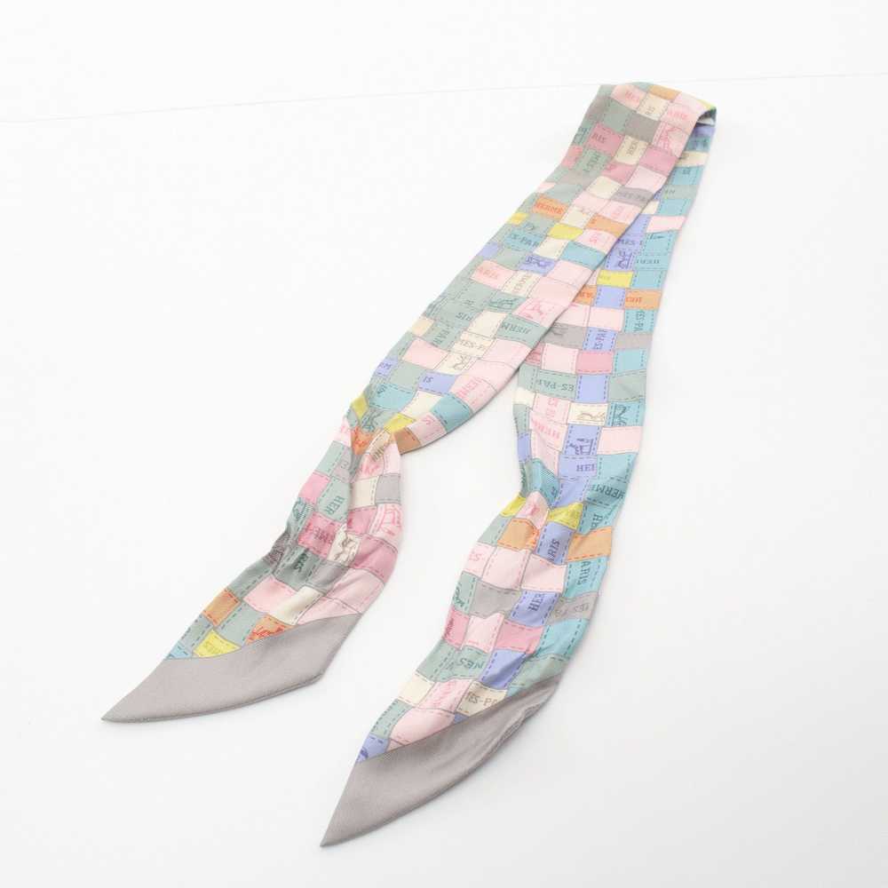 Hermes Hermes Twilly Bolduc Au Carre Ribbon Scarf… - image 7