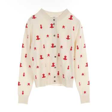 Hermes Hermes Poste Et Cavalerie Cardigan Crew Ne… - image 1