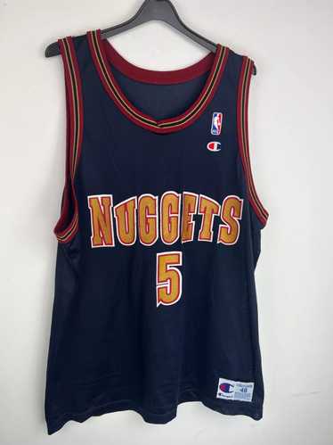 NBA Vintage Champion 90s NBA Jalen Rose #5 Denver… - image 1