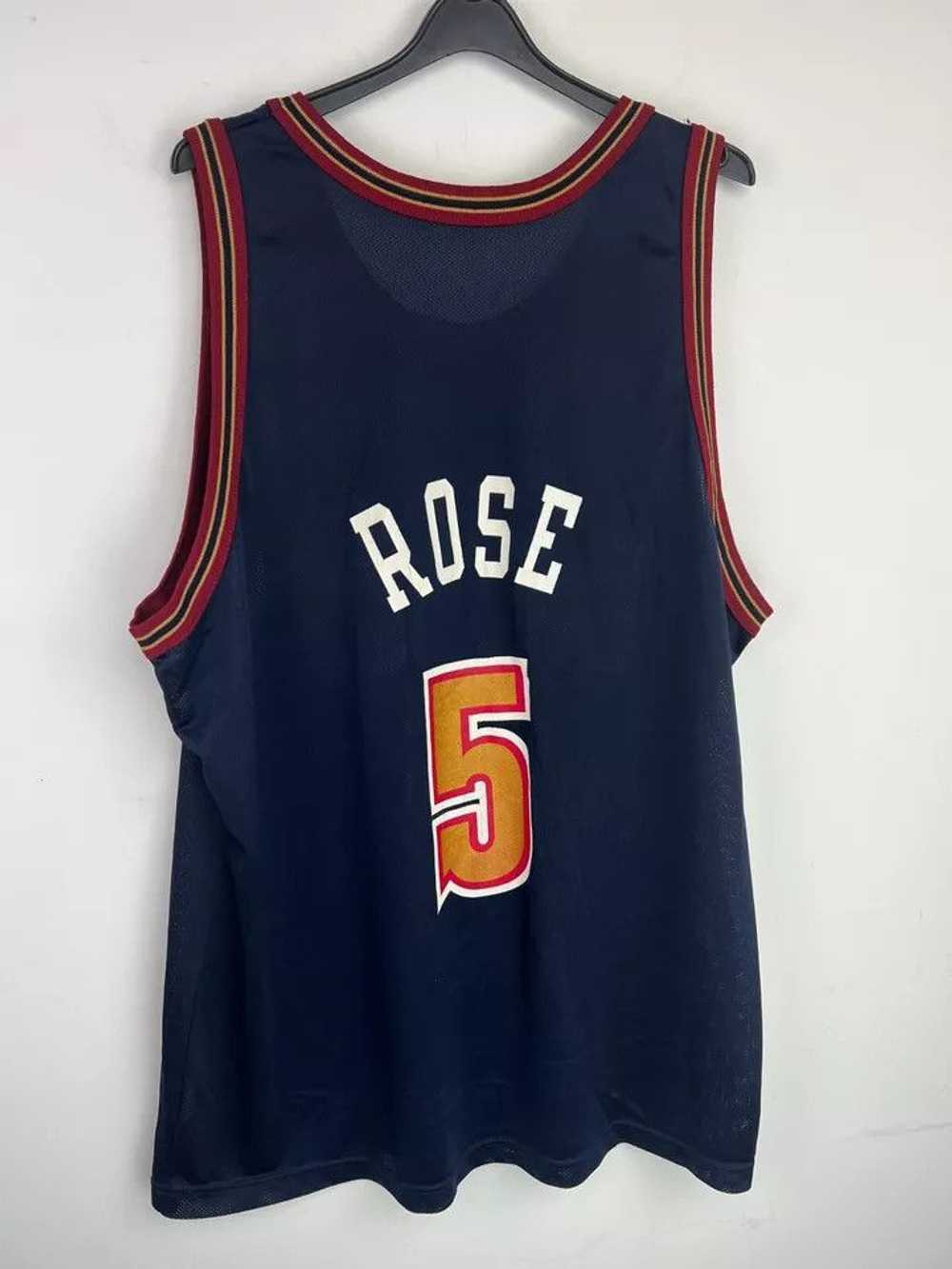 NBA Vintage Champion 90s NBA Jalen Rose #5 Denver… - image 3