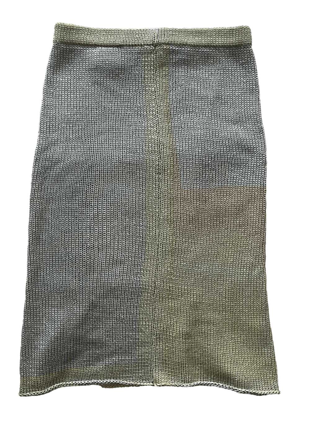 Eckhaus Latta Painted knit skirt - image 2