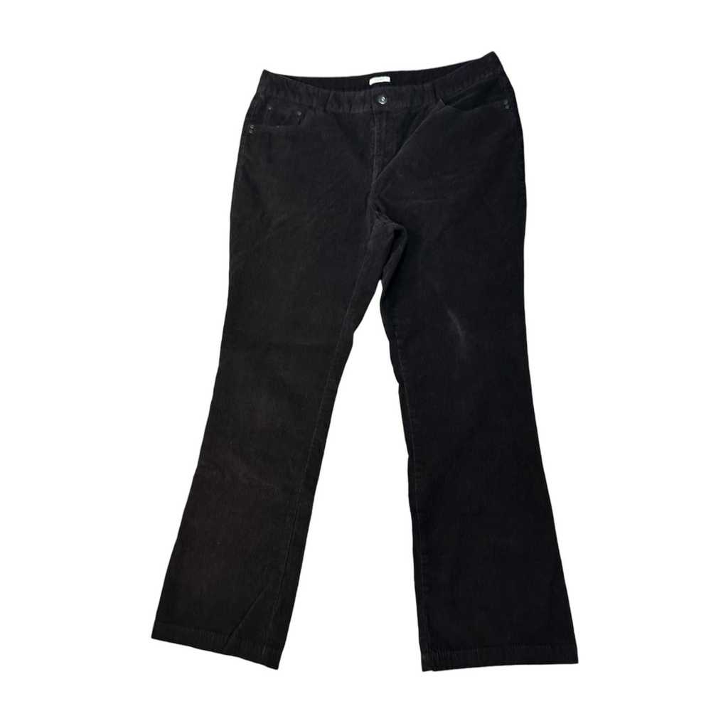 Other Liz Claiborne Pants Womens 14P Black Cordur… - image 1