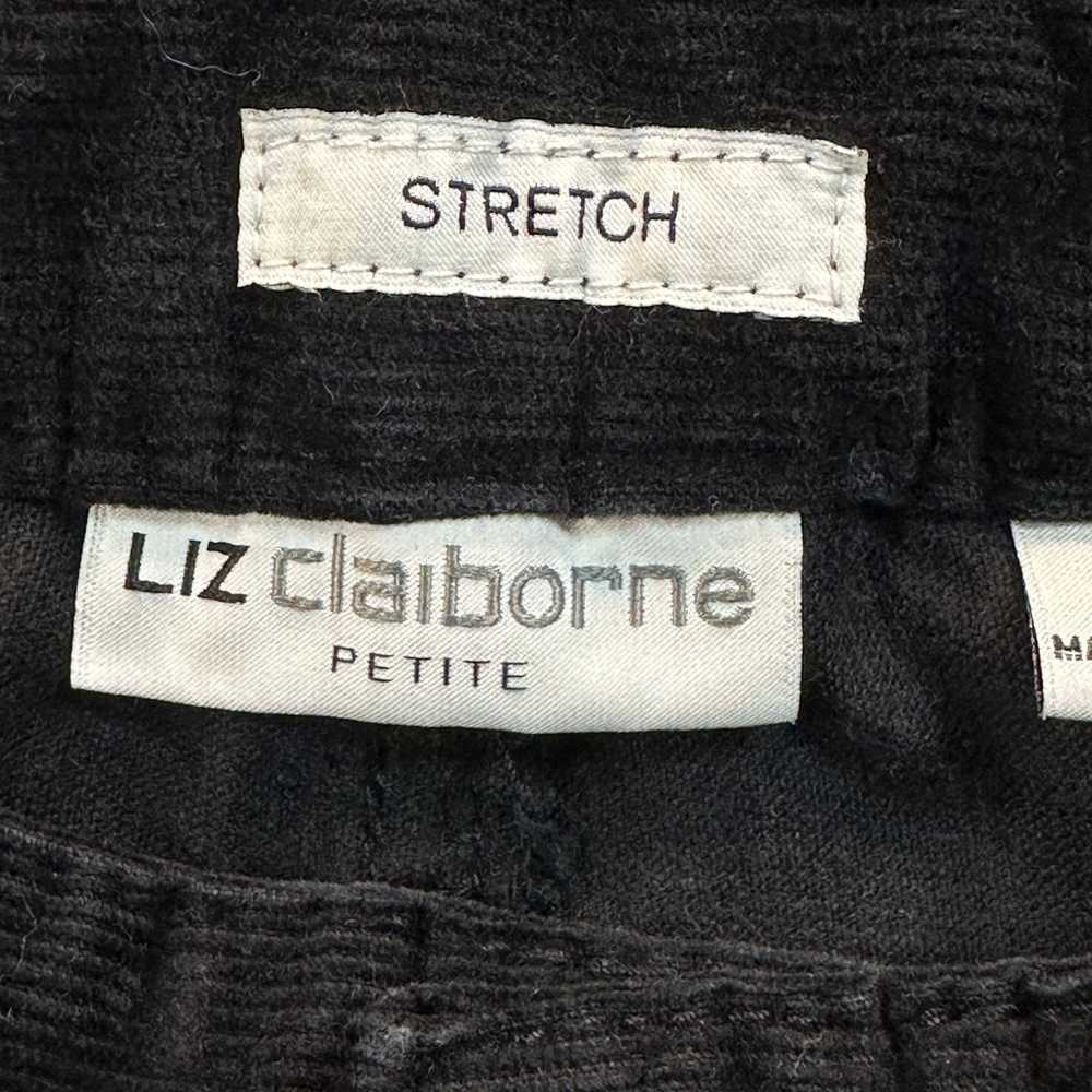 Other Liz Claiborne Pants Womens 14P Black Cordur… - image 4