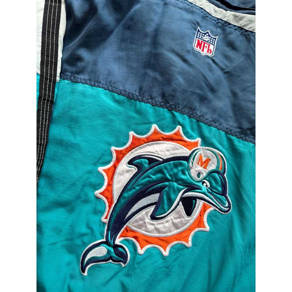 Starter Miami Dolphins 90s STARTER puffer M navy … - image 5