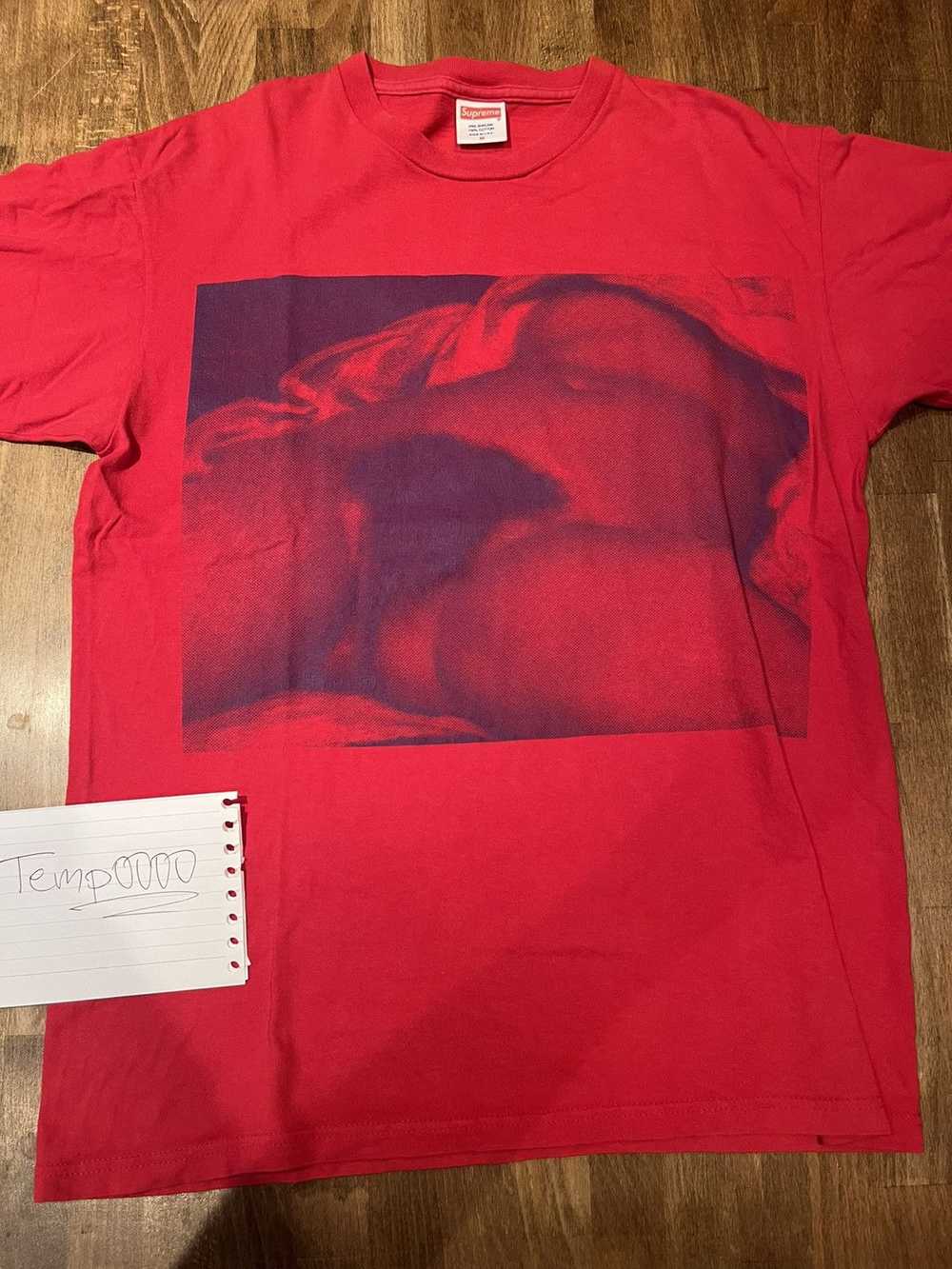 Supreme Supreme Origin Tee Red Medium S/S 12 - image 1