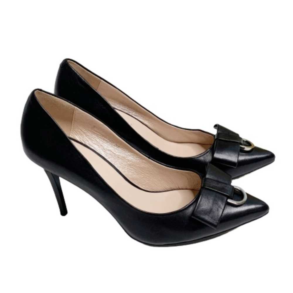 Respect Yourself Heels Shoes Black Bow Heels Pump… - image 2