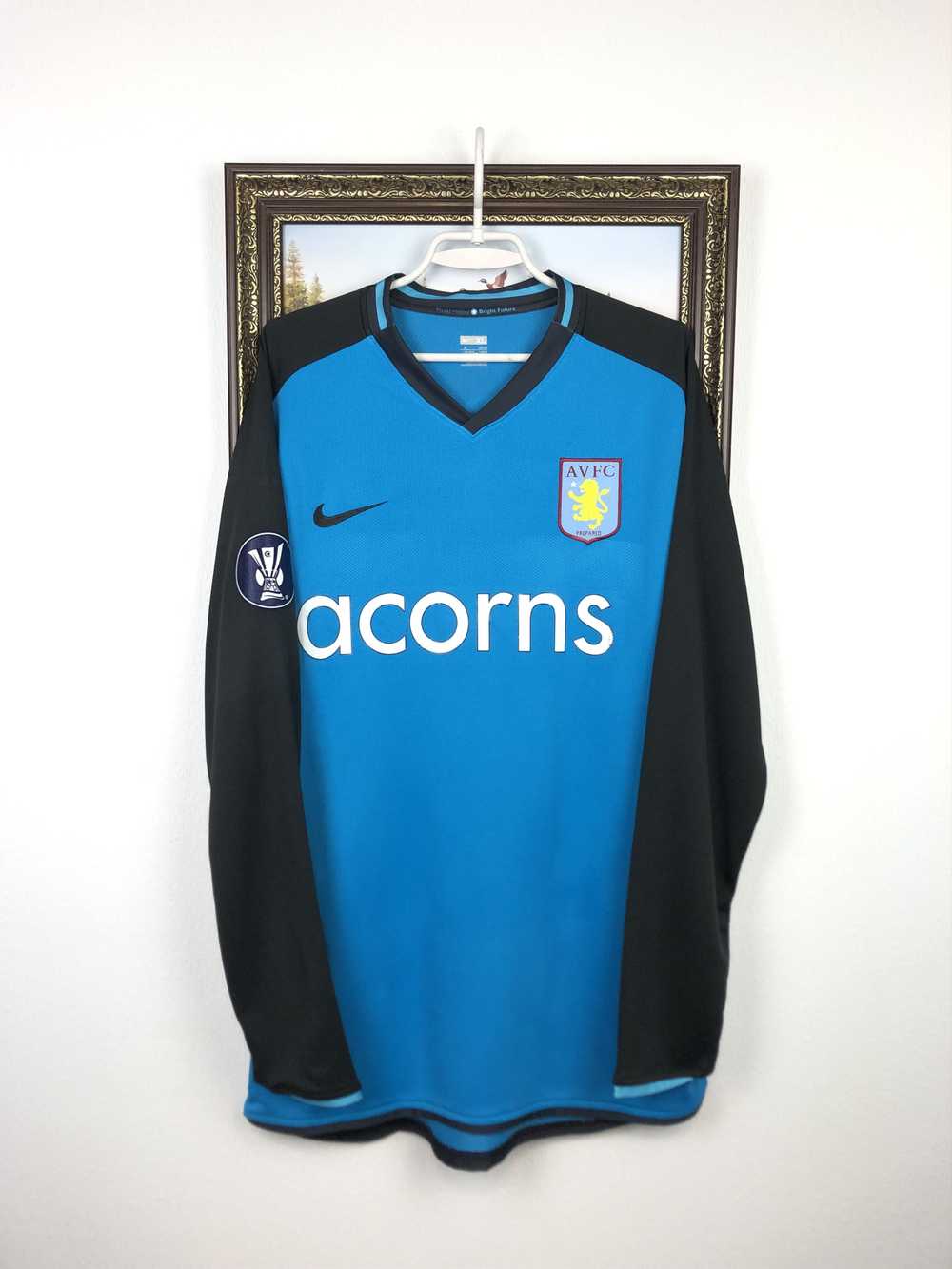 Nike × Soccer Jersey × Vintage Aston Villa footba… - image 4