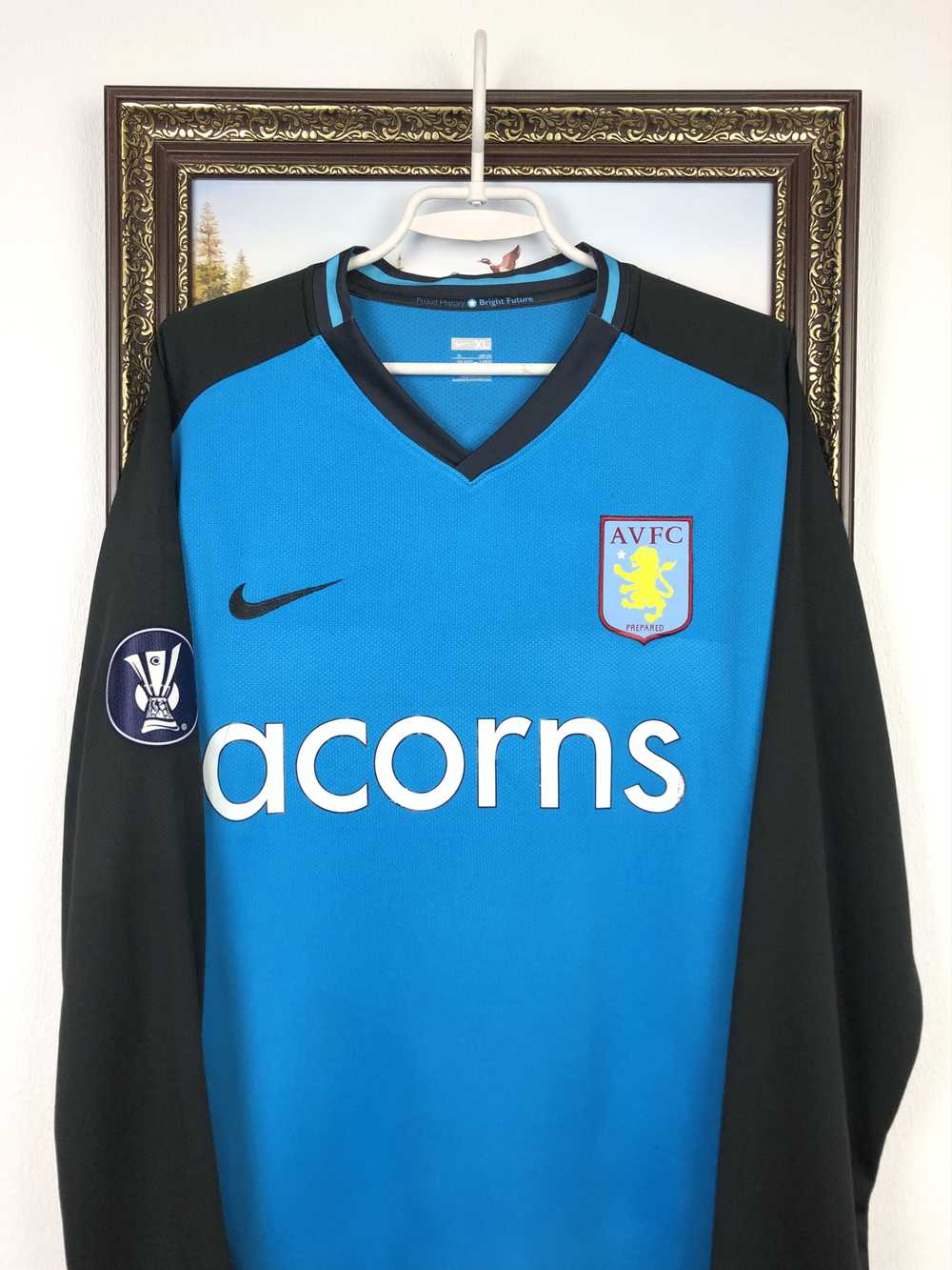 Nike × Soccer Jersey × Vintage Aston Villa footba… - image 5