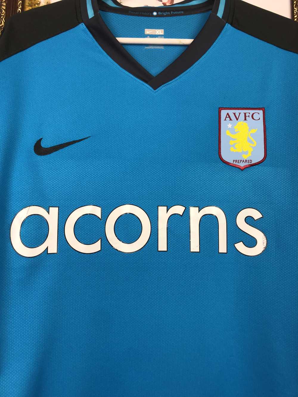 Nike × Soccer Jersey × Vintage Aston Villa footba… - image 6