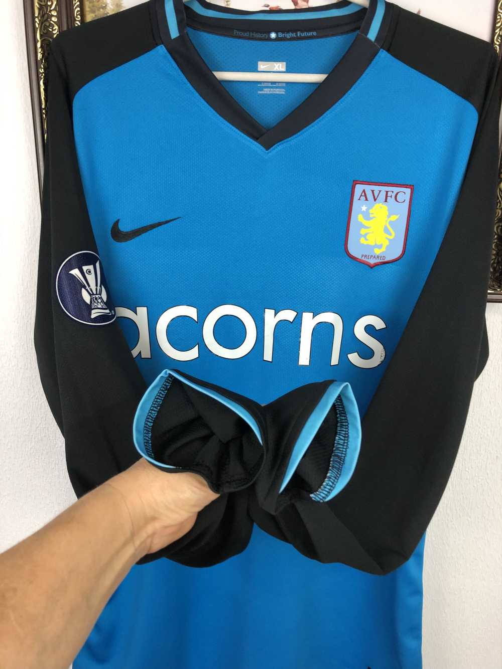 Nike × Soccer Jersey × Vintage Aston Villa footba… - image 9