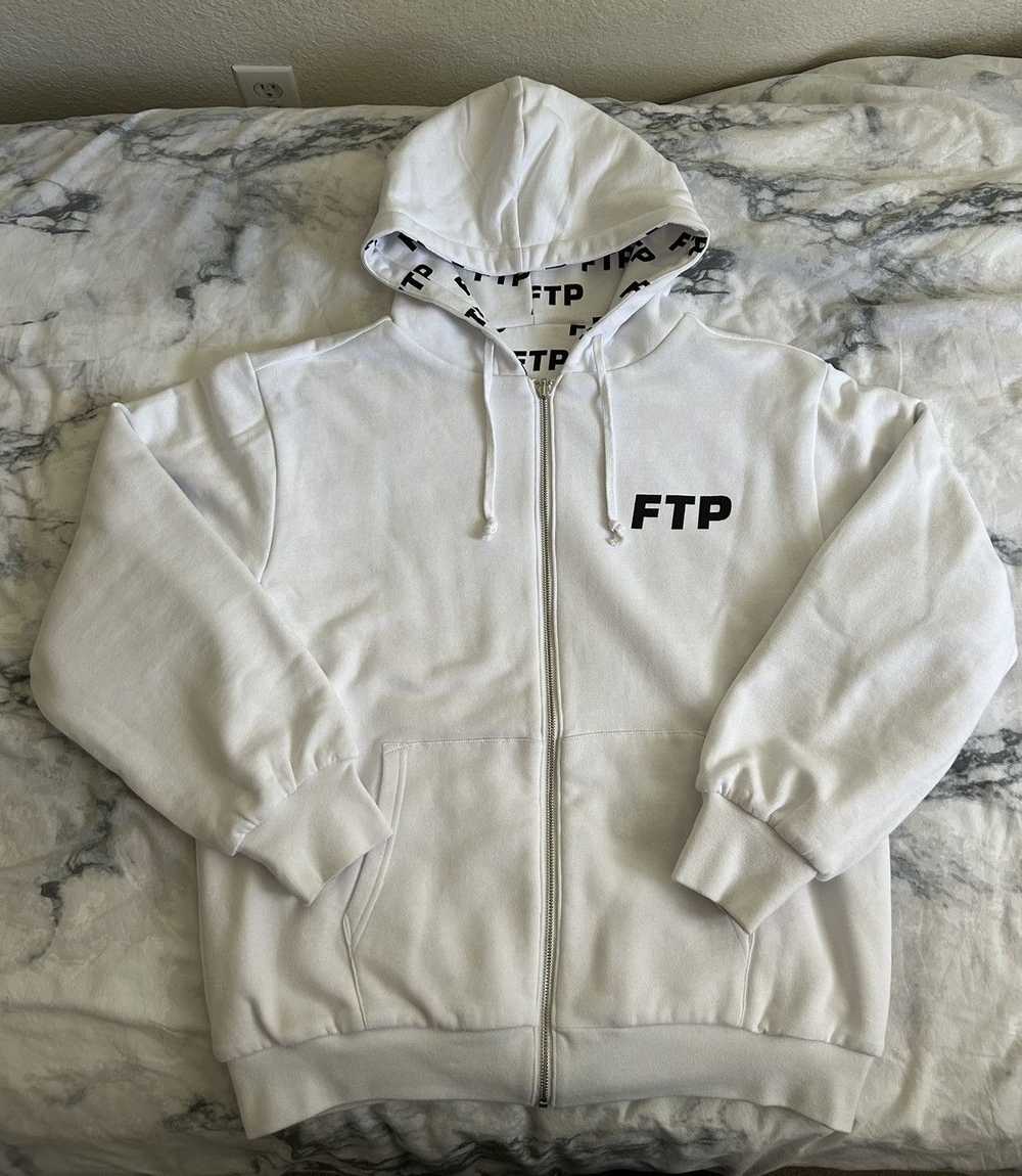 Fuck The Population FTP Reversible Logo Hoodie (W… - image 4