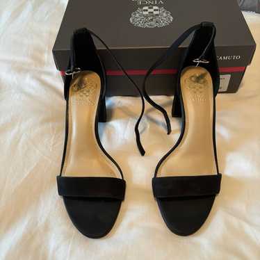 Vince Camuto Black Block Heels