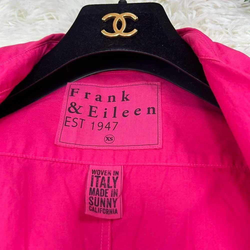 D323 Frank & Eileen Women's Shirt Pink Excellent … - image 10