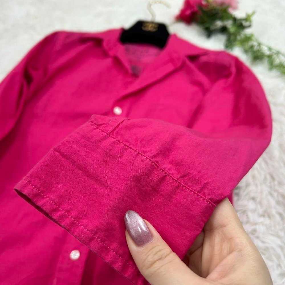 D323 Frank & Eileen Women's Shirt Pink Excellent … - image 7