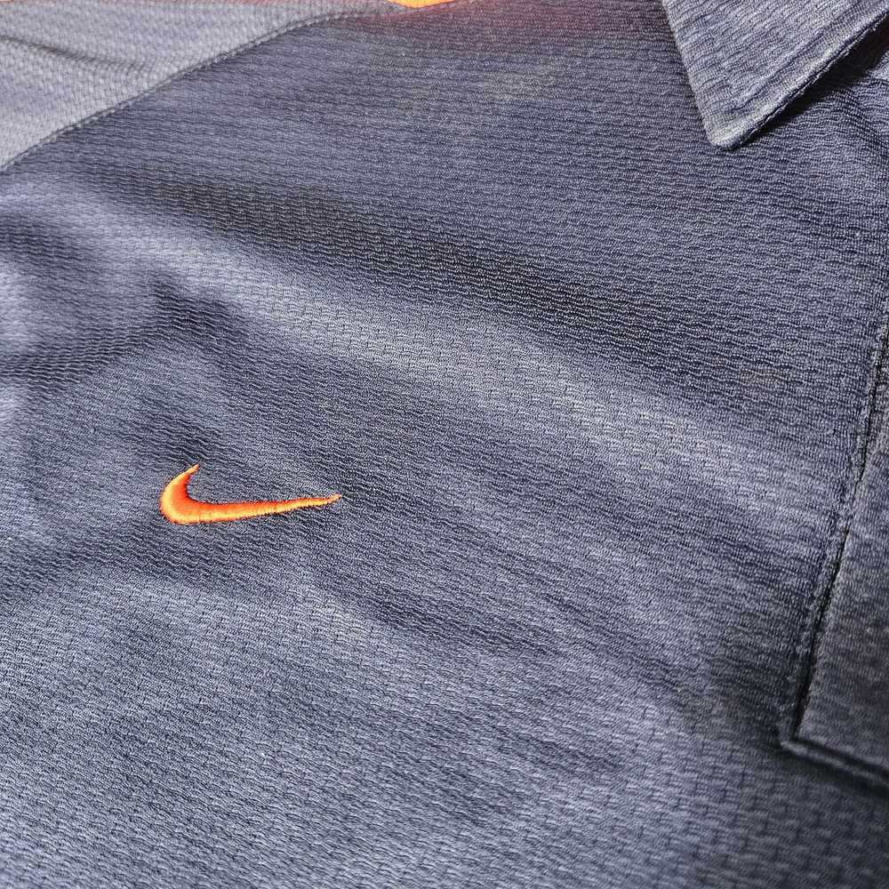 Nike Vintage 2000's Nike Illinois Polo Shirt Larg… - image 3