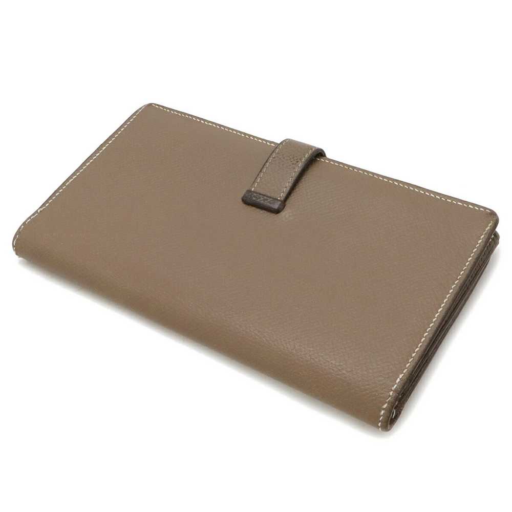 Hermes HERMES Bearn Soufflet Bi-fold Long Wallet … - image 3