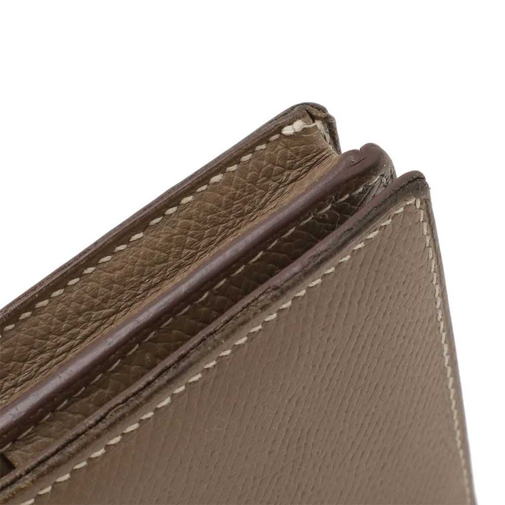 Hermes HERMES Bearn Soufflet Bi-fold Long Wallet … - image 5