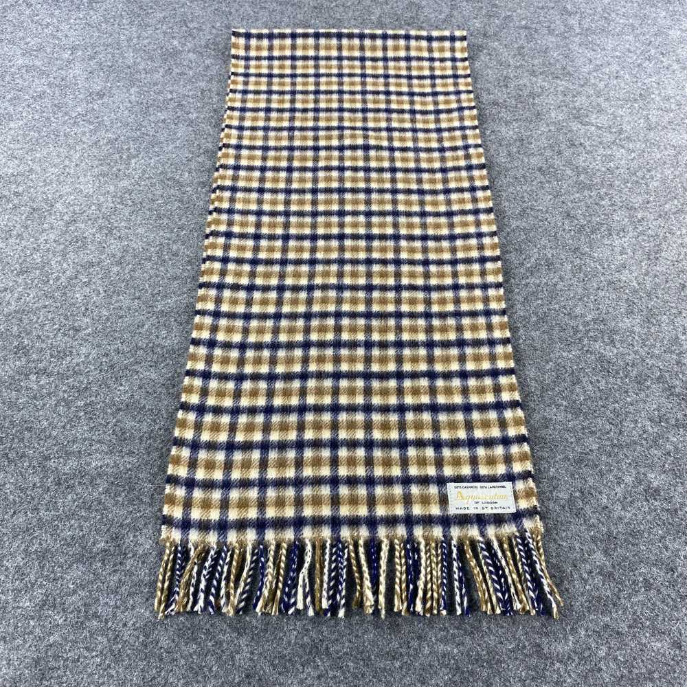 Aquascutum × Vintage Aquascutum Scarf # Muffler #… - image 1