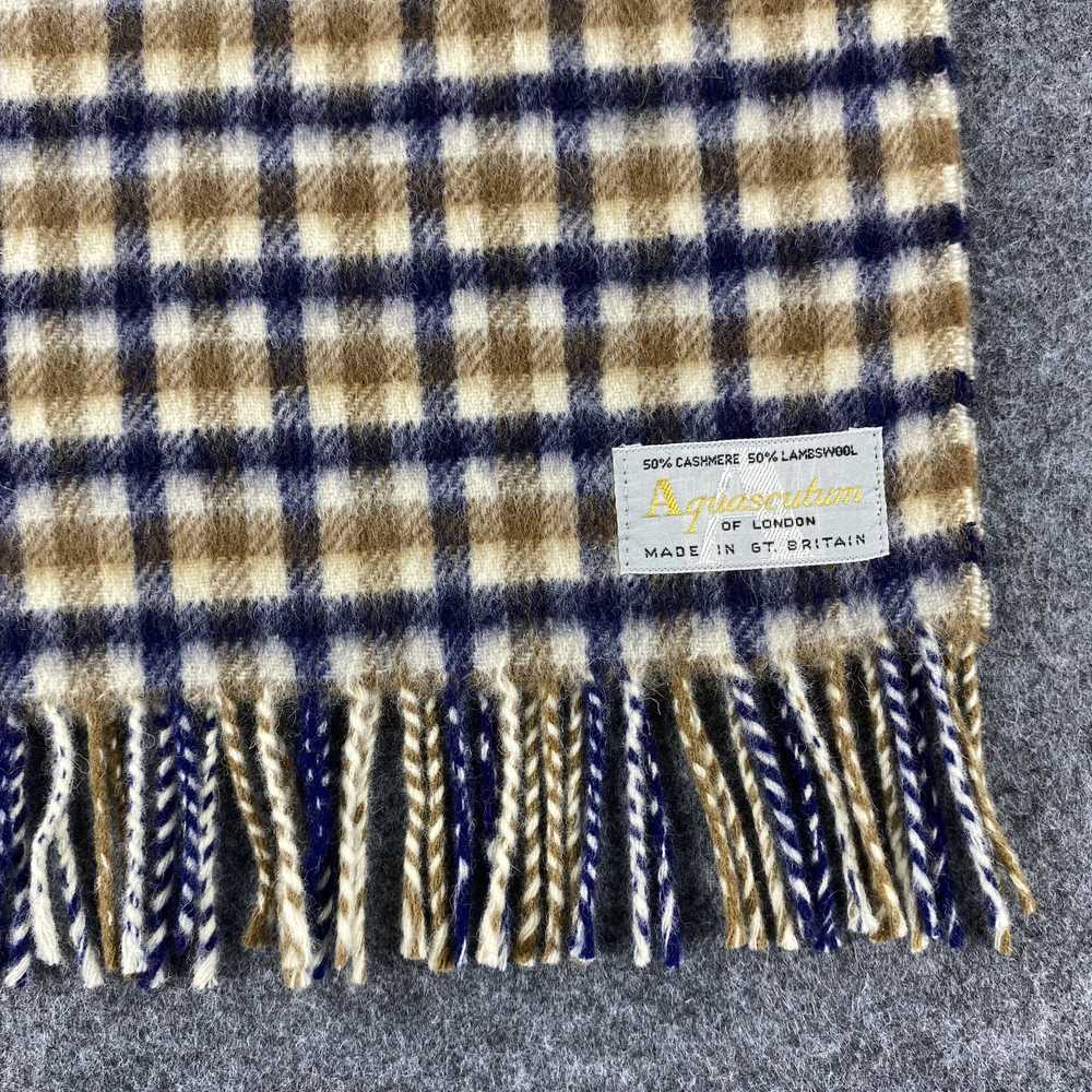 Aquascutum × Vintage Aquascutum Scarf # Muffler #… - image 3