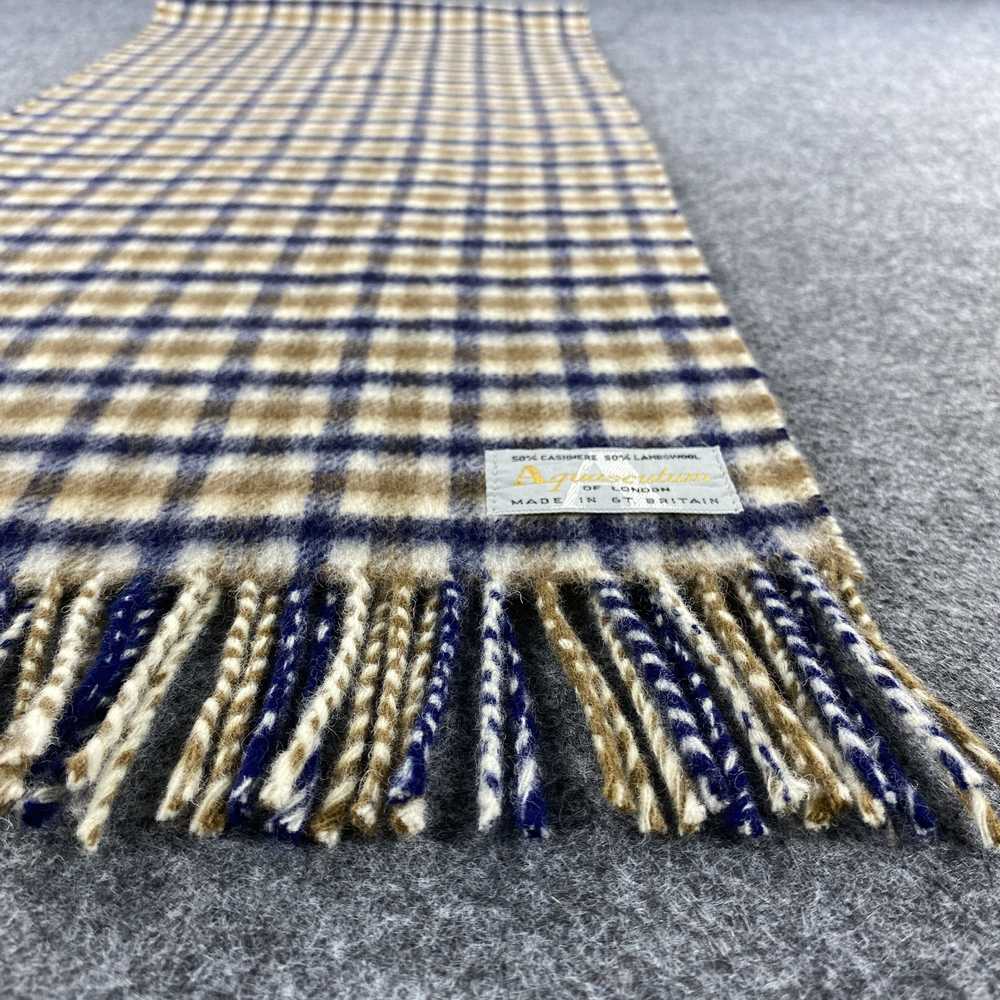 Aquascutum × Vintage Aquascutum Scarf # Muffler #… - image 6