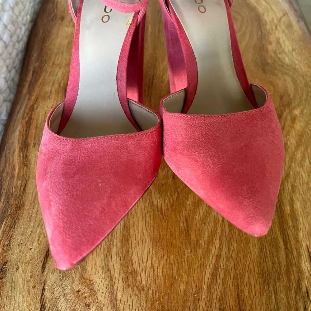 ALDO pointed toe ankle strap block heels 7 - image 2