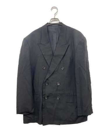 1980’s Y’s yohji yamamoto vintage coat Yohji Yamamoto dark blue oversized sculptural coat — 1980s