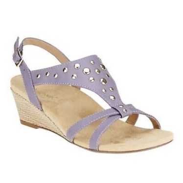 Vionic Catarina Wedge Comfort Studded Sandals Wom… - image 1