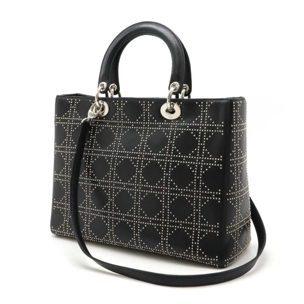 Dior Christian Dior Lady Cannage handbag shoulder… - image 3