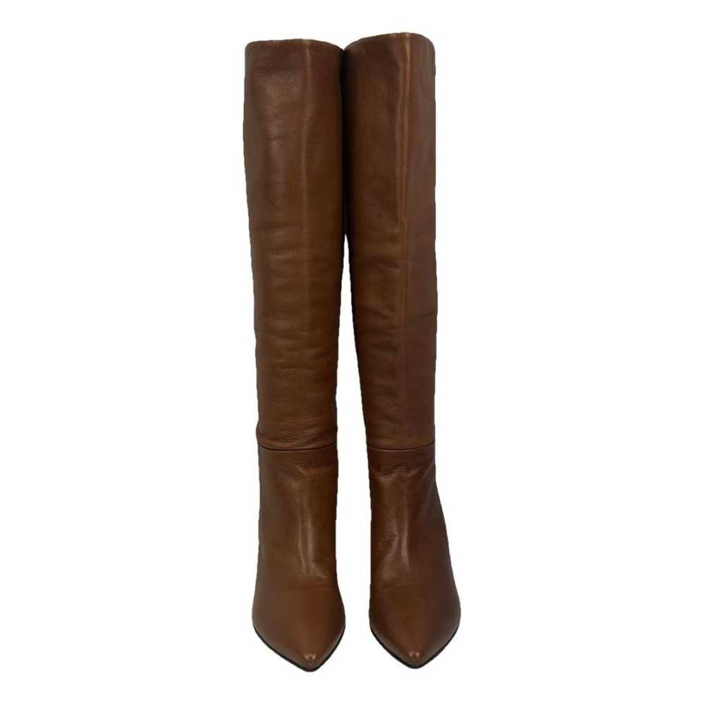 Prada Leather riding boots - image 1