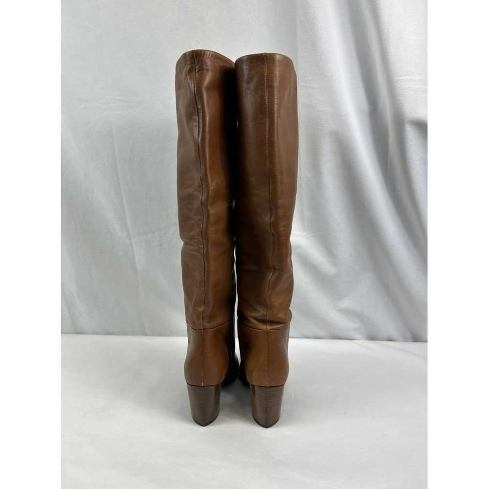 Prada Leather riding boots - image 7