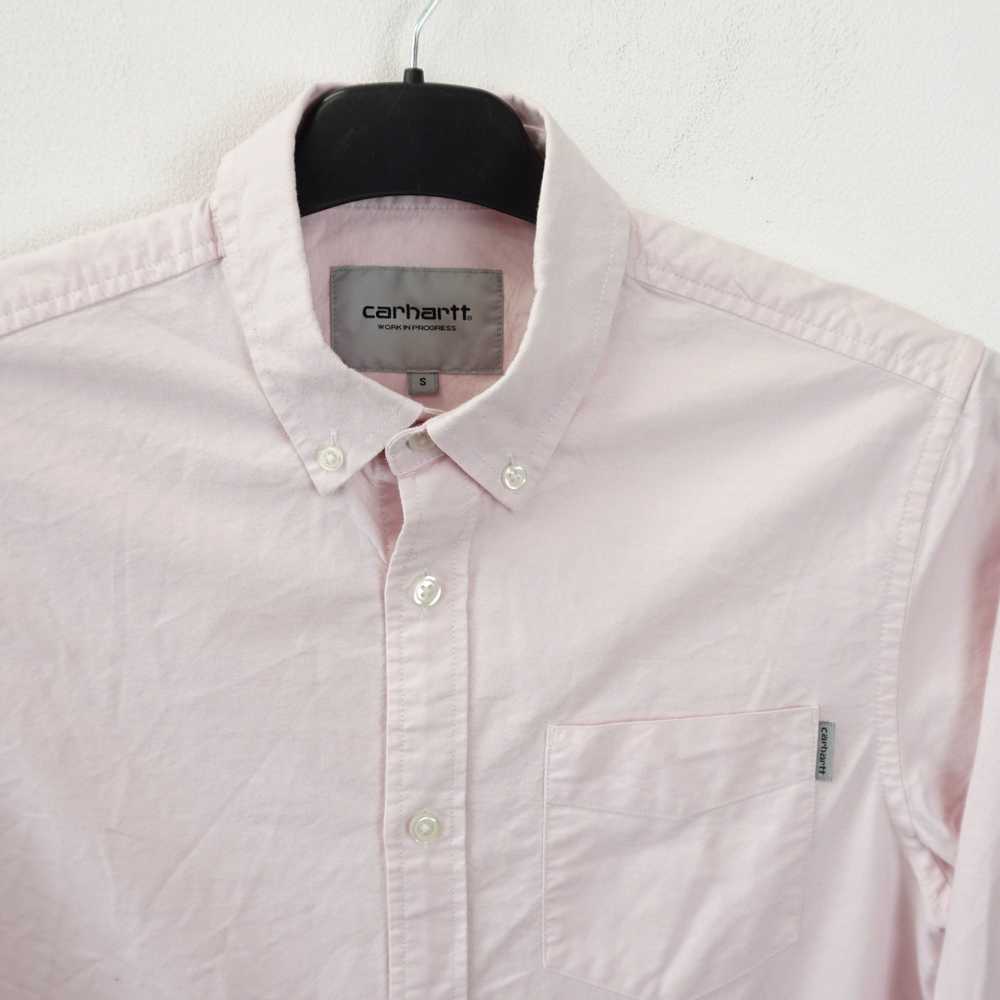 Carhartt Wip Essential Pink L/S Shirt - image 2