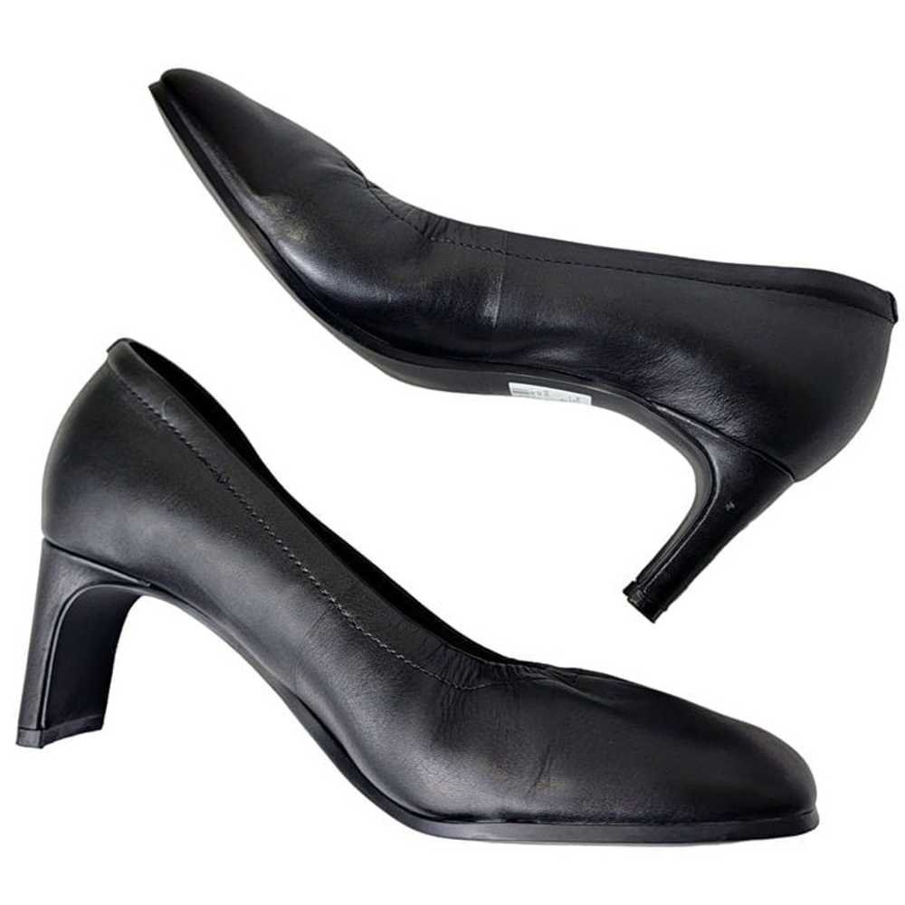 Clarks Leather Ballet Style Block Heels Women 8.5… - image 5